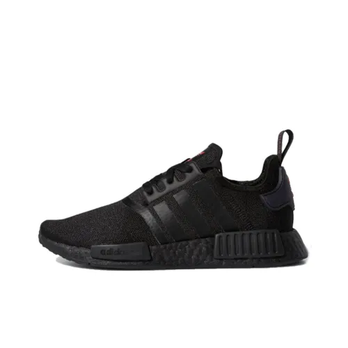 Adidas NMD R1 Core Black Scarlet Women's