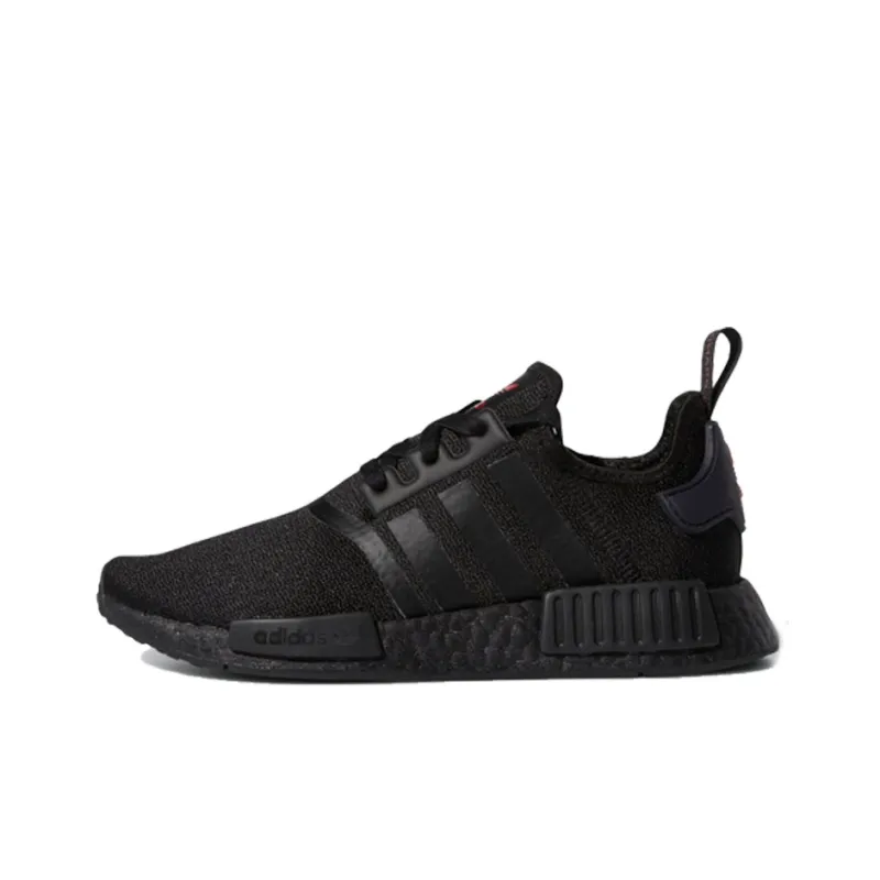 Adidas Nmd R1 Core Black Scarlet Women's-0
