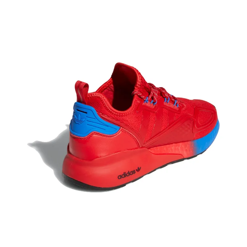 Adidas Zx 2K Boost Red Blue Gradient-3