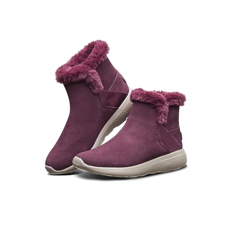 Skechers ON THE GO Cushioning Anti-Slip Wear-Resistant Breathability High-Top Casual Shoes Women's Chocolate-2