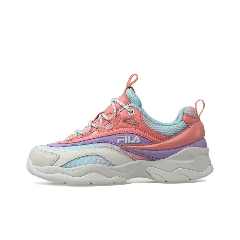 FILA FUSION Ray 1 Casual Shoes Women's Low Top Flamingo Pink/Lavender-0