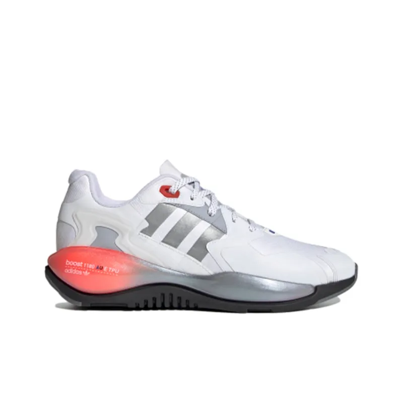 Adidas Originals Zx Alkyne Shoes 'White Silver Red'-1