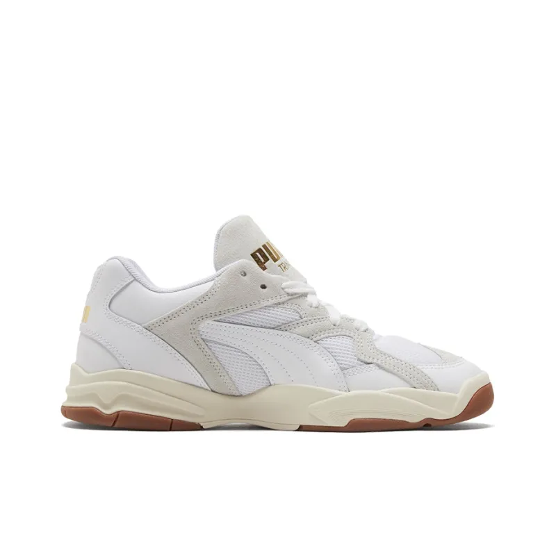 PUMA Performer Core Khaki/White/Gold Low Sneakers-1