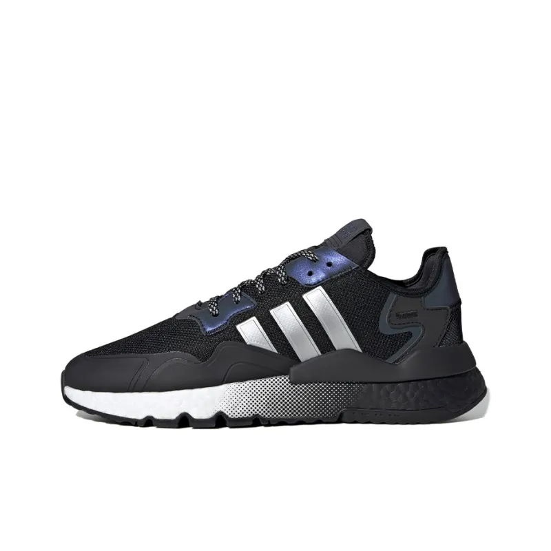 Adidas Originals Nite Jogger Silver Metallic Blue-0