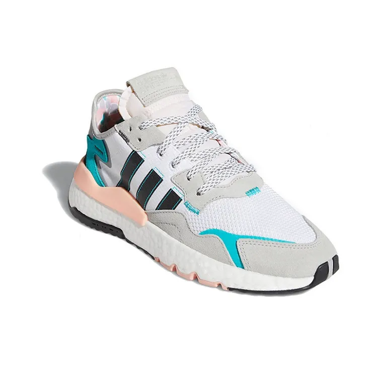 Adidas Nite Jogger White Hi Res Aqua-2