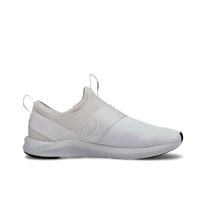 PUMA Prowl Slip-on Metallic Cushioned Slip-Resistant Lightweight Low-Top Casual Shoes Women's Khaki Gray-1