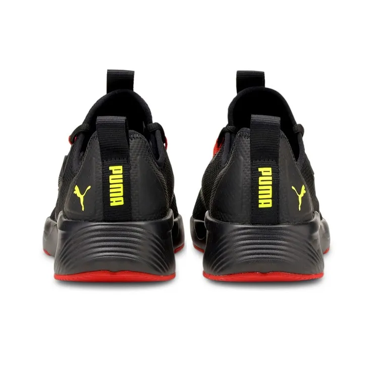 PUMA Retaliate Casual Shoes Men Low-Top Black/Red-3