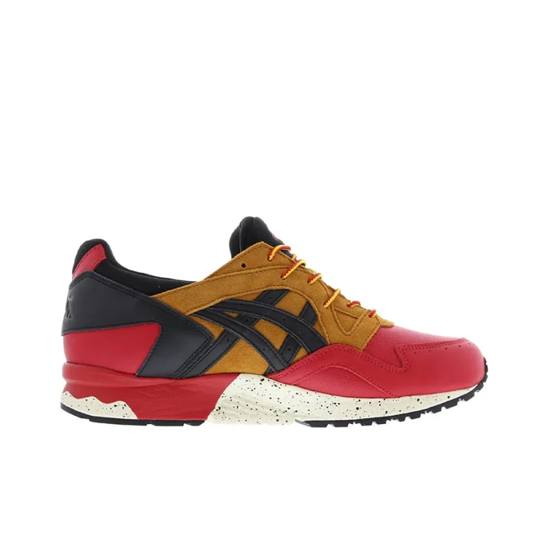 Asics Gel-Lyte V G-T Wear-Resistant Low-Top Casual Shoes Men's Red Black-1