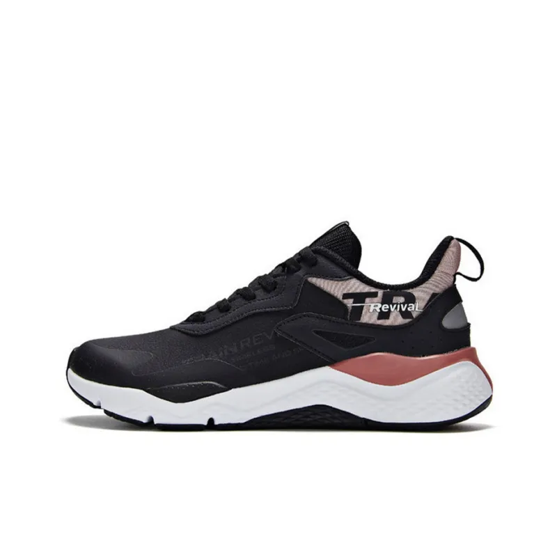 361° Casual Shoes Women's Low-Top Black/Pink-0