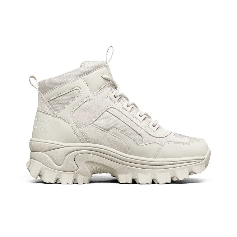 Skechers Street Blo Shock Absorbers With Slip Resistant And Abrasion Resistant Properties High Top Casual Shoes-1