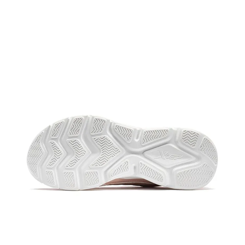 XTEP Casual Shoes Women's Low Top Pink White-3