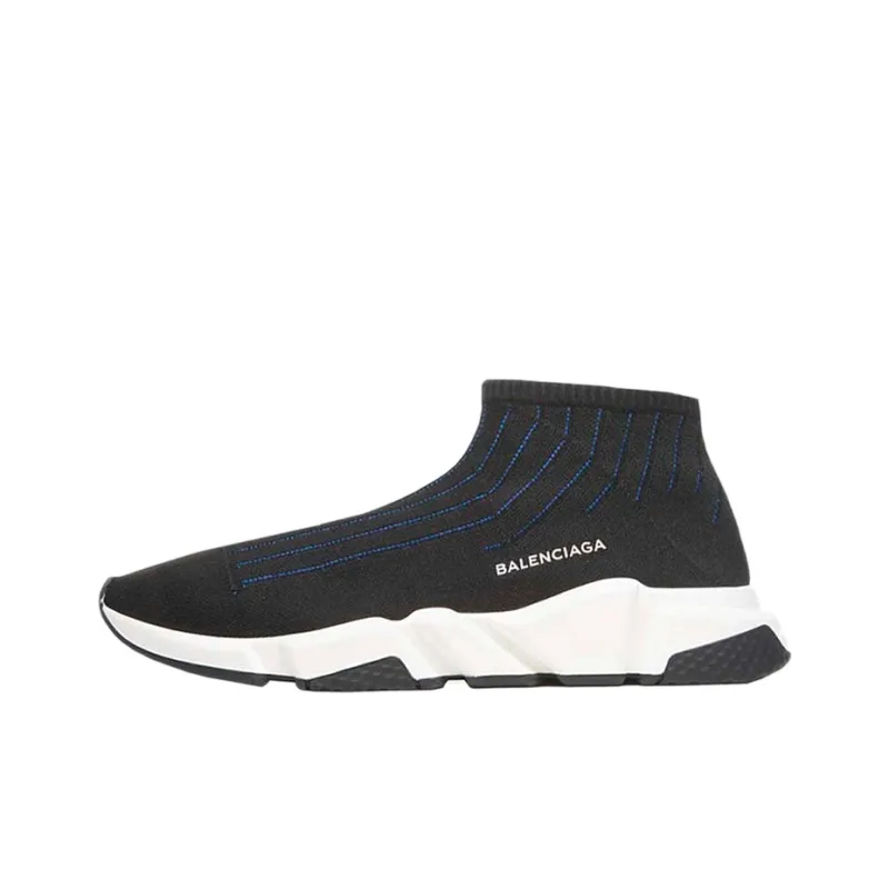 Balenciaga Speed Trainer Low 'Navy Stripes'-0