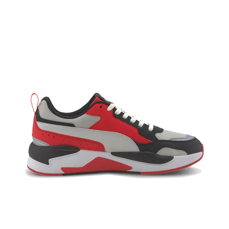 PUMA X RAY 2 Square Pack High Risk RED G 'Gray Red White'-1