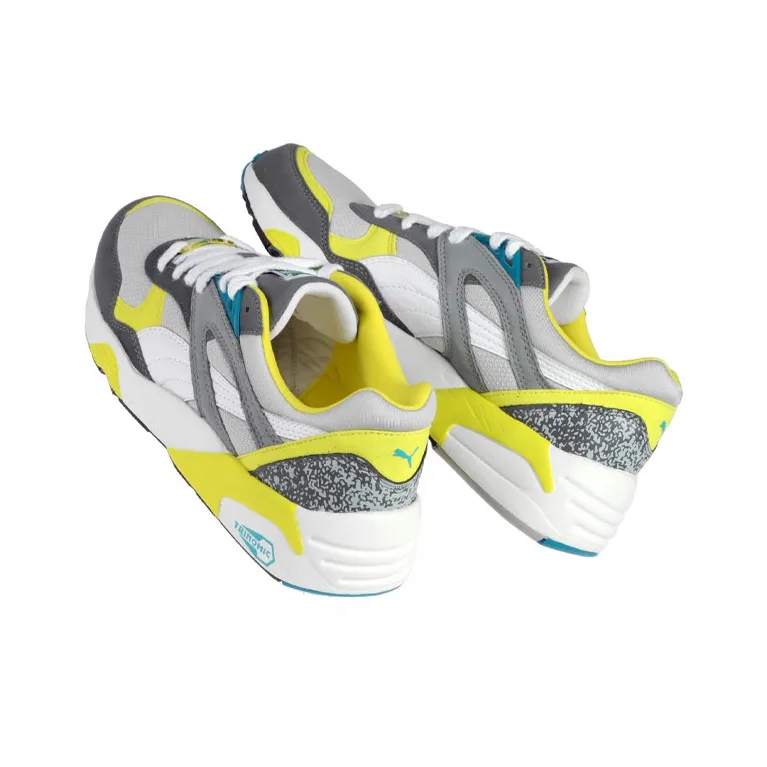 PUMA R698 Trinomic Sneakers Grey/Yellow-2