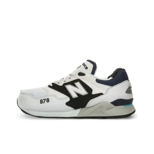 New Balance NB 878 Casual Shoes Unisex Low-Top Black/White Gray Blue