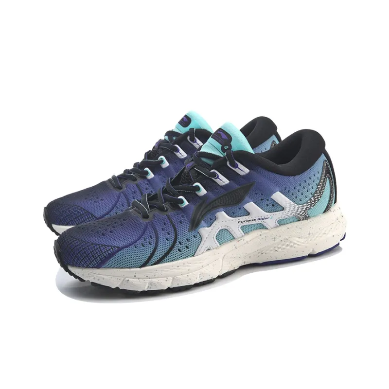 LINING Furious Rider 4.0 Casual Shoes Men Low Top Blue/Black/White-2