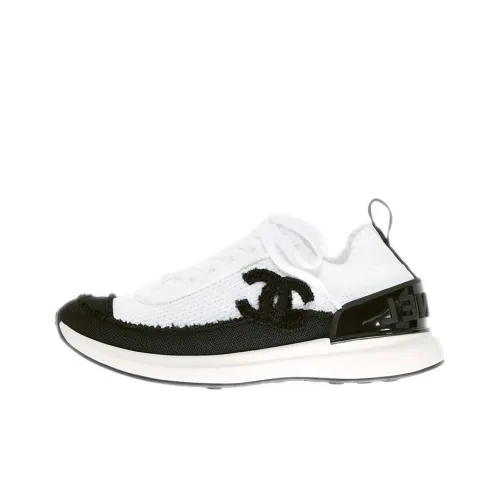 CHANEL Casual Shoes Women's Low-Top White/Black