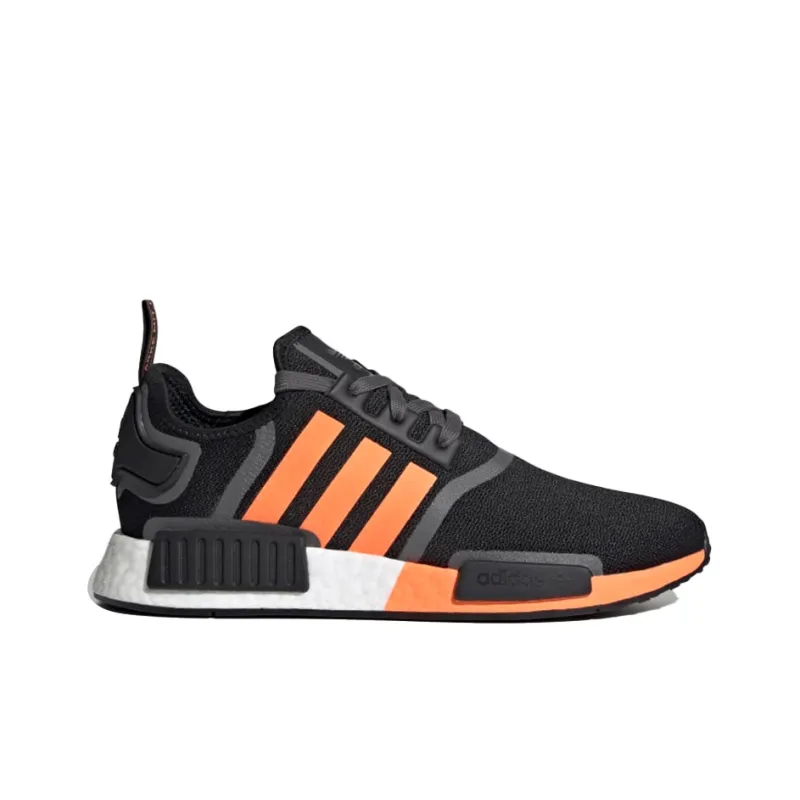 Adidas Nmd R1 Black Screaming Orange-1