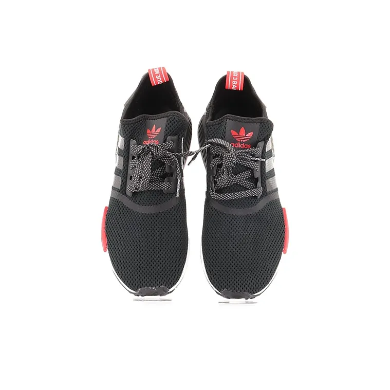 Adidas Originals Nmd R1 Black Red Fade-4