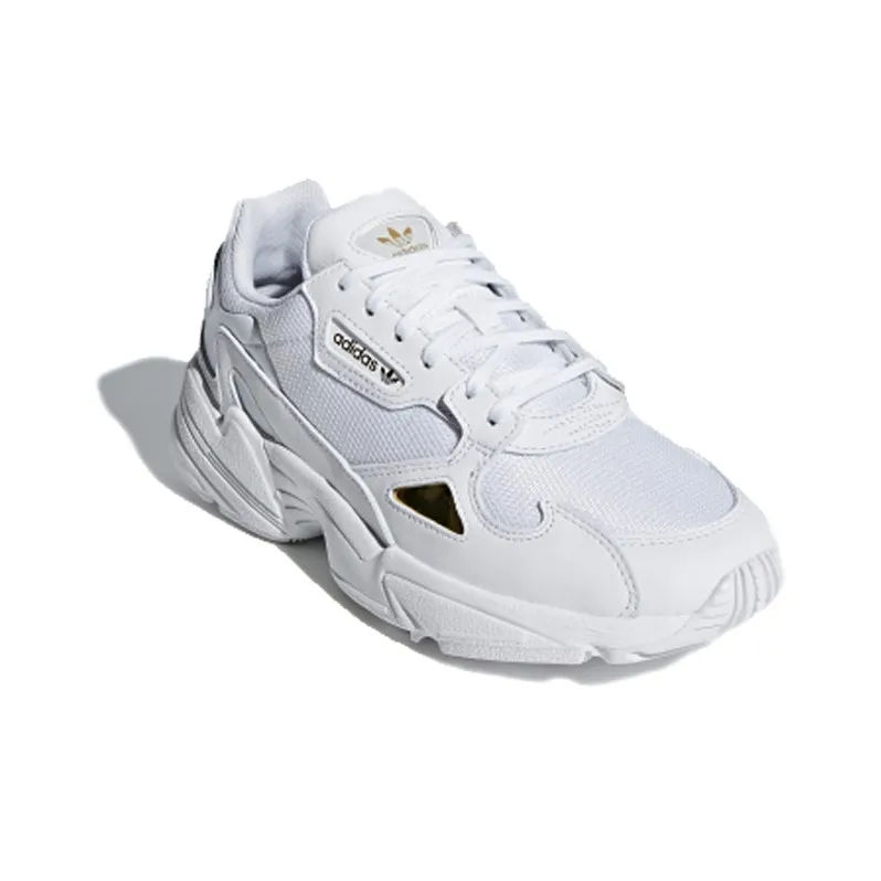 Adidas Falcon Cloud White Gold Metallic Women's-2