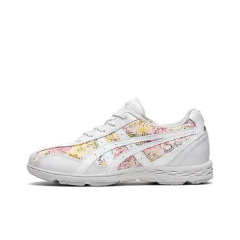 Asics Hadashi Walker W037 Anti-Slip Wear-Resistant Low-Top Casual Shoes Women's Pink White