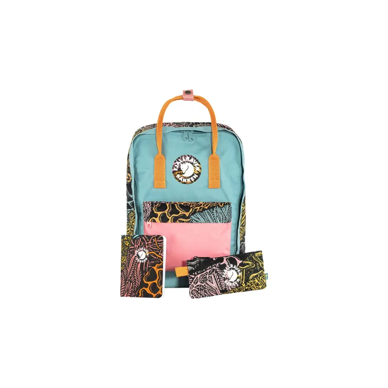 Fjallraven Polyester Backpack Regular Unisex Cyan-3