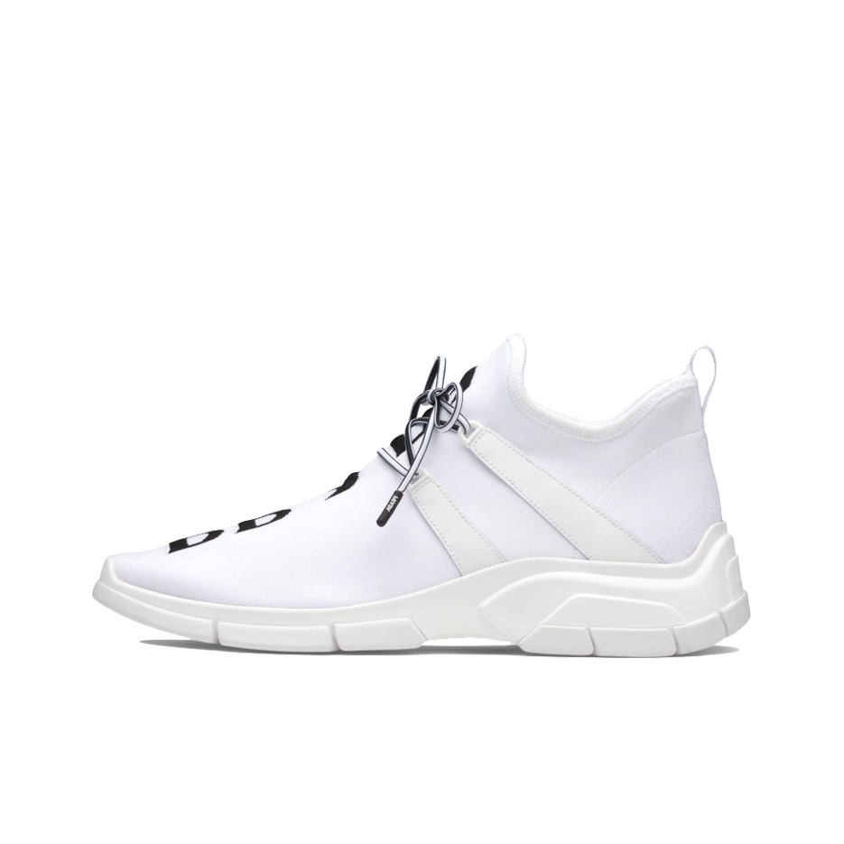 ☆送料 関税込☆PRADA★KNIT FABRIC SNEAKER.S★正規品★ PRADA Knit Fabric Sneakers 'White Black' - POIZON