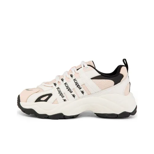 Kappa Casual Shoes Unisex Low-Top Scallop Pink/Korean White/Black