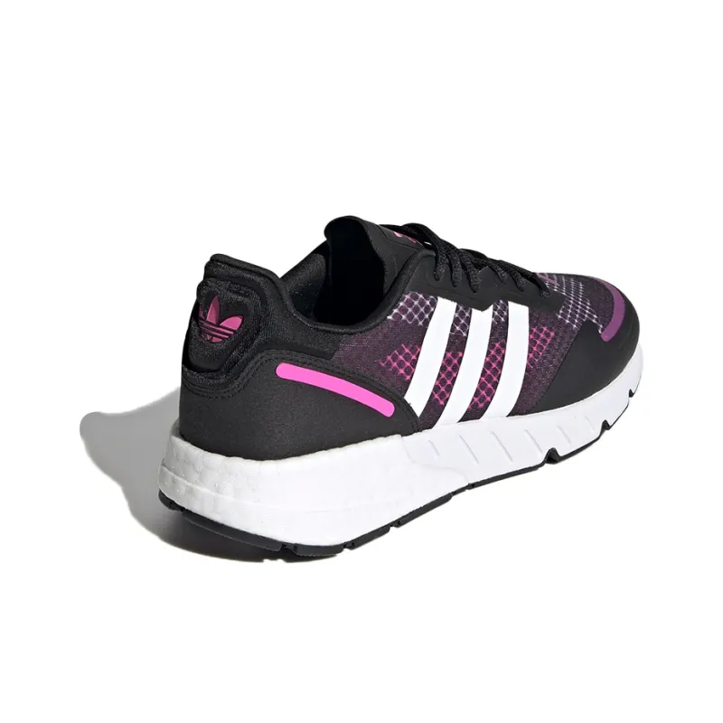 Adidas Women's Zx 1K Boost 'Black Screaming Pink' Women's-3