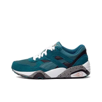 PUMA R698 Femme Print Running Shoes Blue Women's