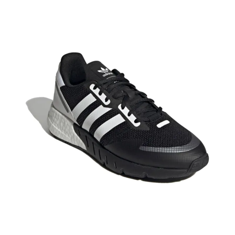 Zx 1K Adidas Originals Boost 'Black White'-2