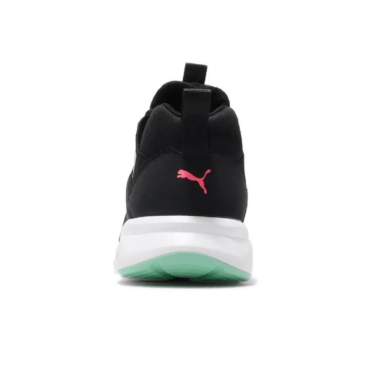 PUMA Enzo 2 Casual Shoes Women's Mid-Top Black/Green-3