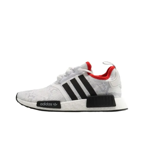 Adidas Originals NMD_R1 Casual Shoes Unisex Mid-Top White/Black/Grey/Red