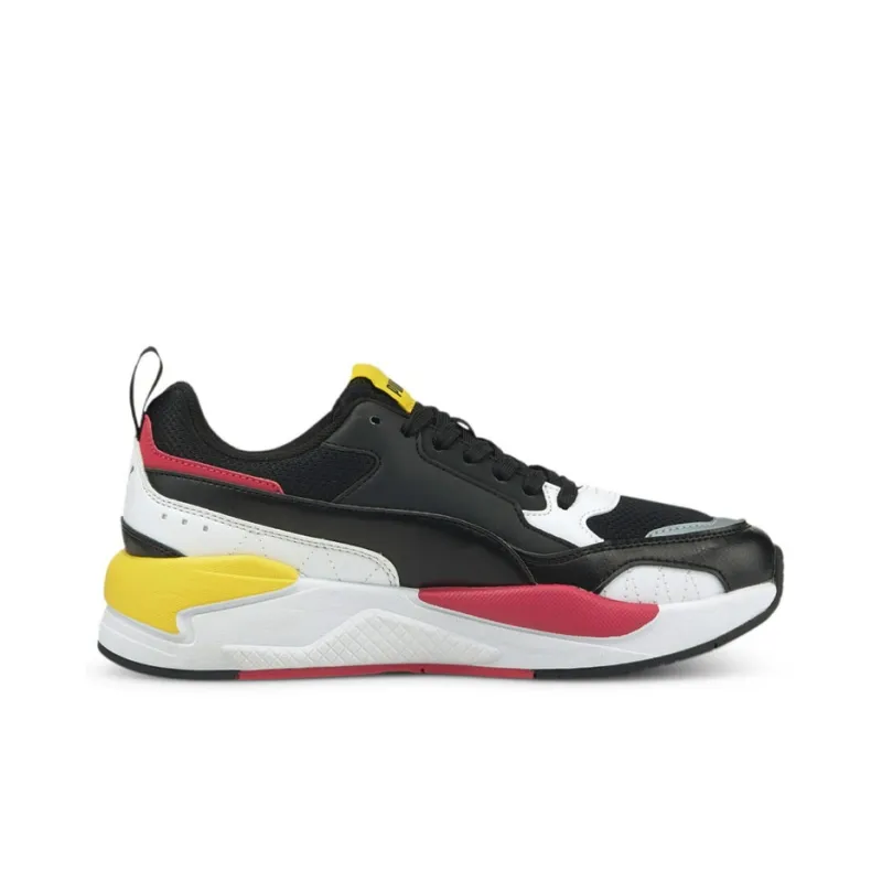 PUMA X Ray 2 Square 'Black White Yellow'-1