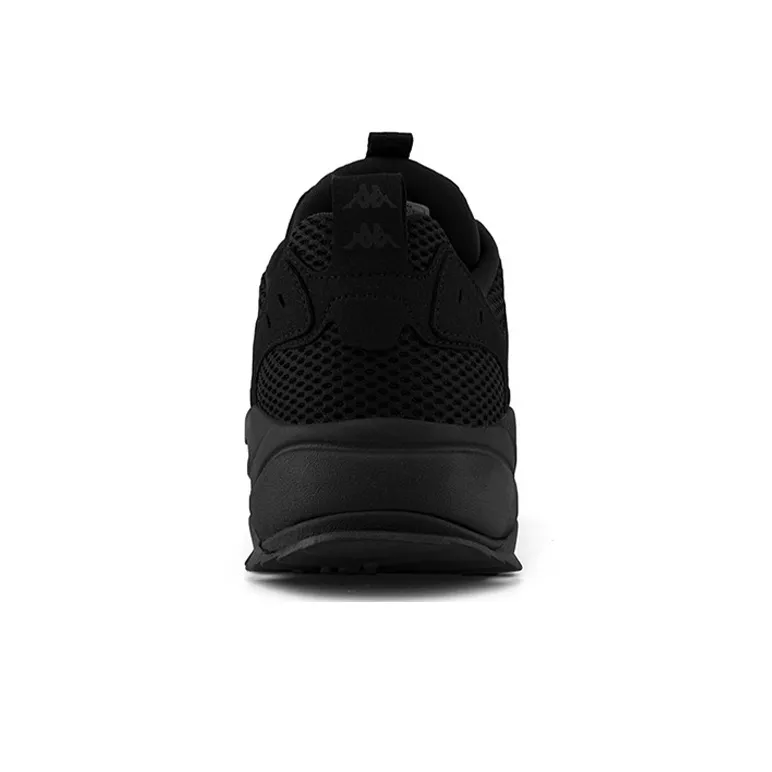 Kappa Cushioned Slip Resistant Low Top Casual Shoes Men's Black-2
