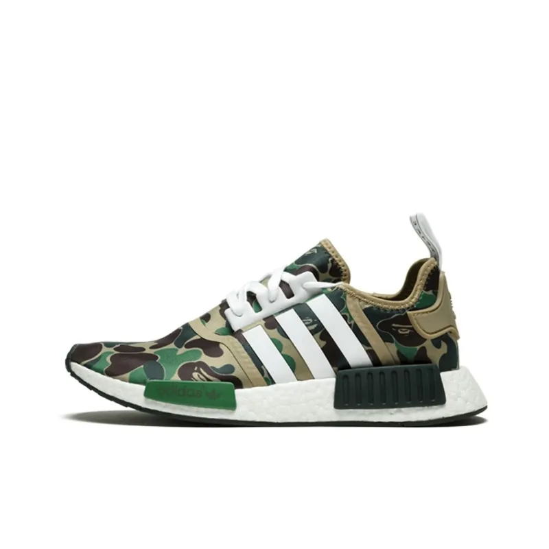 Adidas Nmd R1 Bape Olive Camo-0