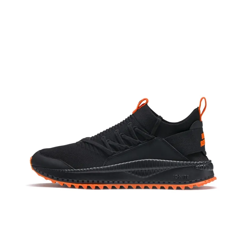 Atelier New Regim x PUMA Tsugi Jun Anti Slip Wear Resistant Low Top Casual Shoes Men's Black Orange-0
