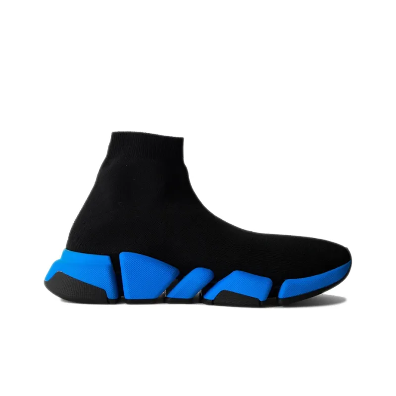 Balenciaga Speed 2.0 Sneaker 'Black Blue'-1