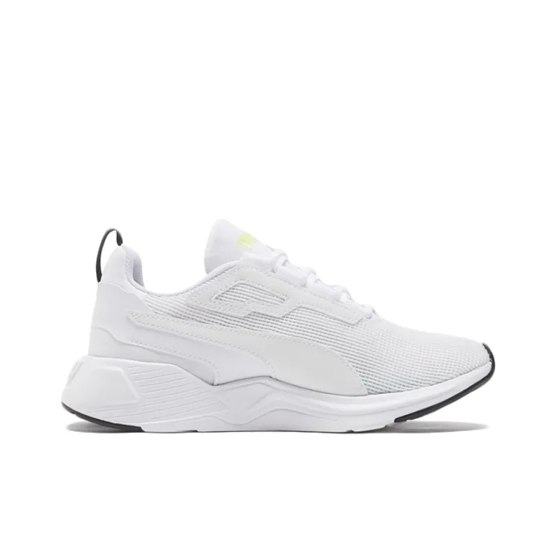 PUMA Disperse Xt Low Top Running Shoes White/Black/Yellow Women's-1