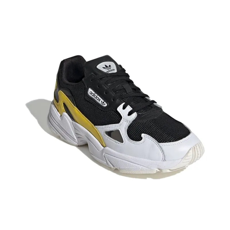 Adidas Originals Falcon 'Black Yellow White' Women's-2