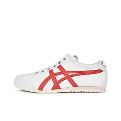 Onitsuka Tiger MEXICO 66 Casual Shoes Women's Low-Top White/Red