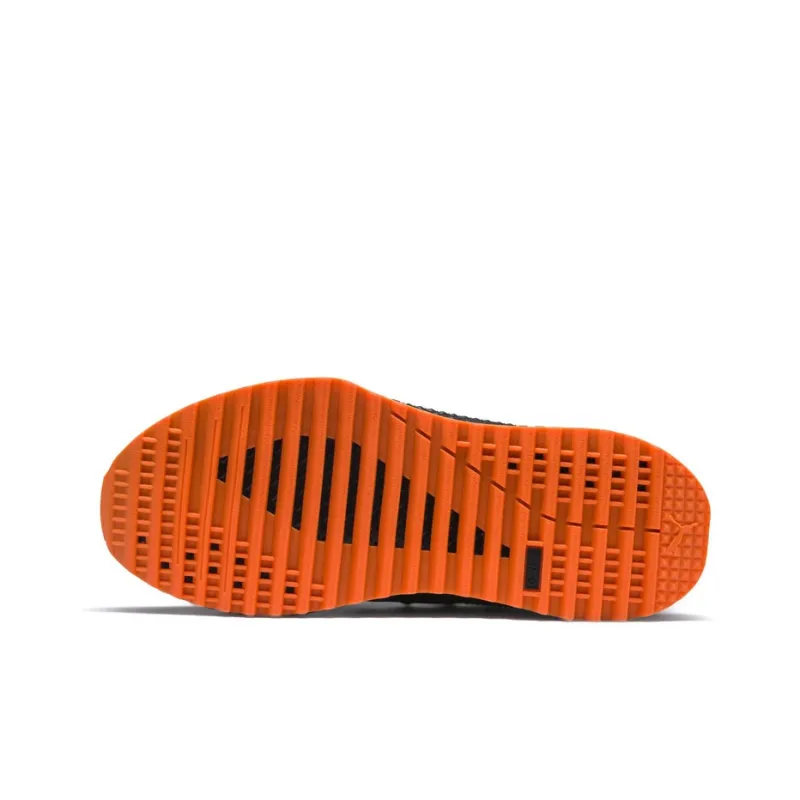 Atelier New Regim x PUMA Tsugi Jun Anti Slip Wear Resistant Low Top Casual Shoes Men's Black Orange-4