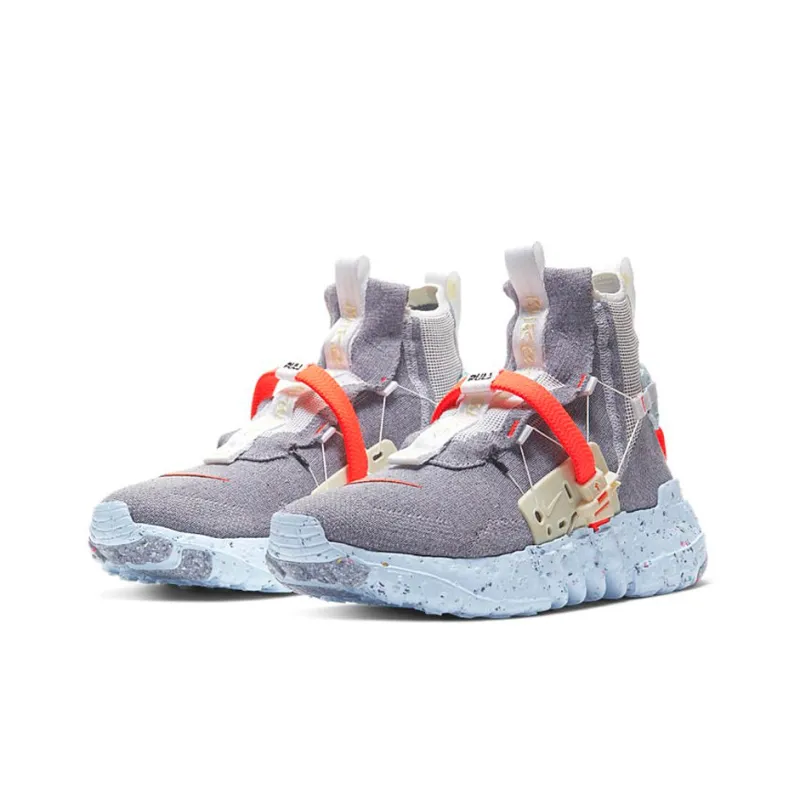 Nike Space Hippie 03 Vast Grey Hyper Crimson-2