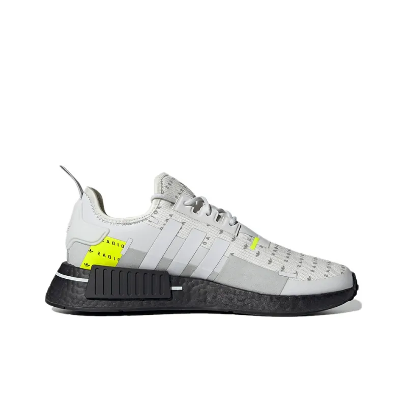 Adidas Nmd R1 White Team Solar Yellow-1