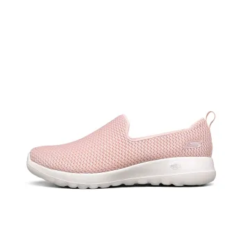 Skechers Go Walk Joy Breathable Low Top Casual Shoes Women's Peach Pink