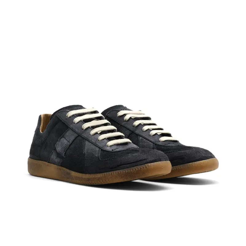 Maison Margiela Replica Slip Resistant, Abrasion Resistant, Breathable Low Top Casual Athletic Shoes Men's Steel Gray-2