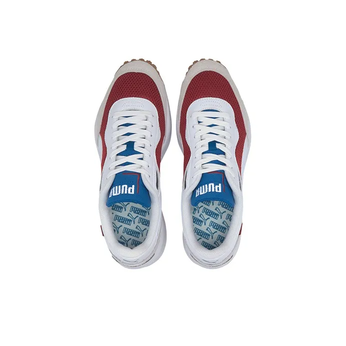 PUMA Style Rider Warm Texture 'White Red Dahlia'-3