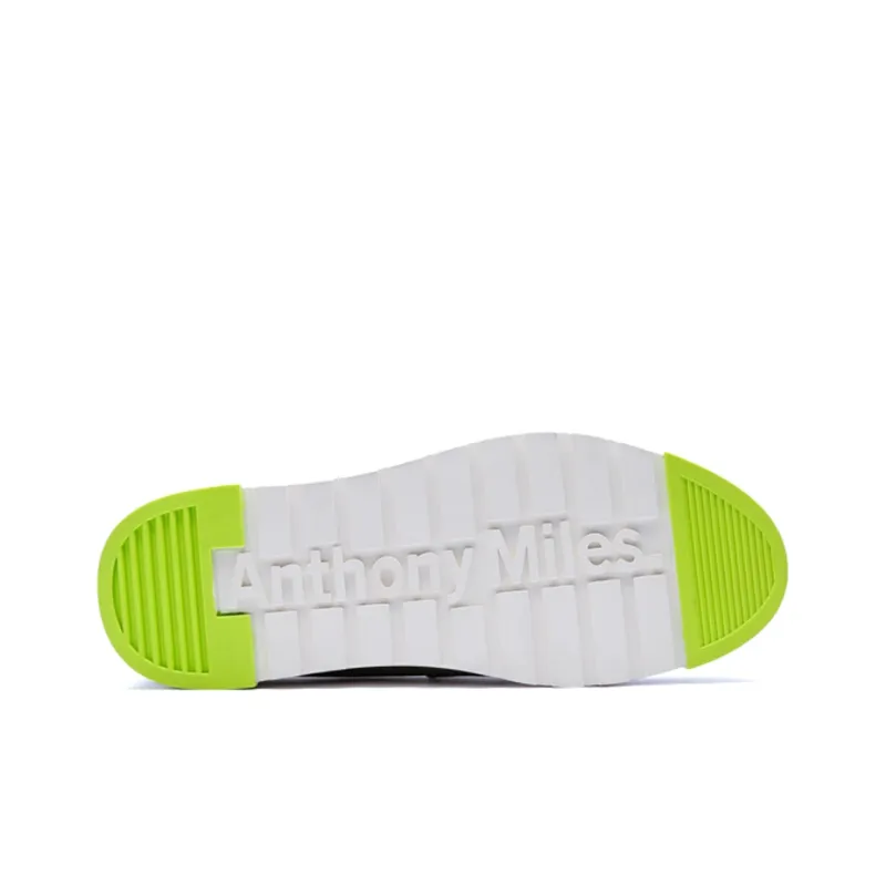 Anthony Miles Casual Shoes Men Low Top Gray-4