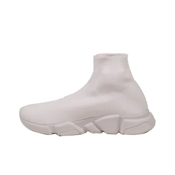 Balenciaga Speed Graffiti Trainers White Black