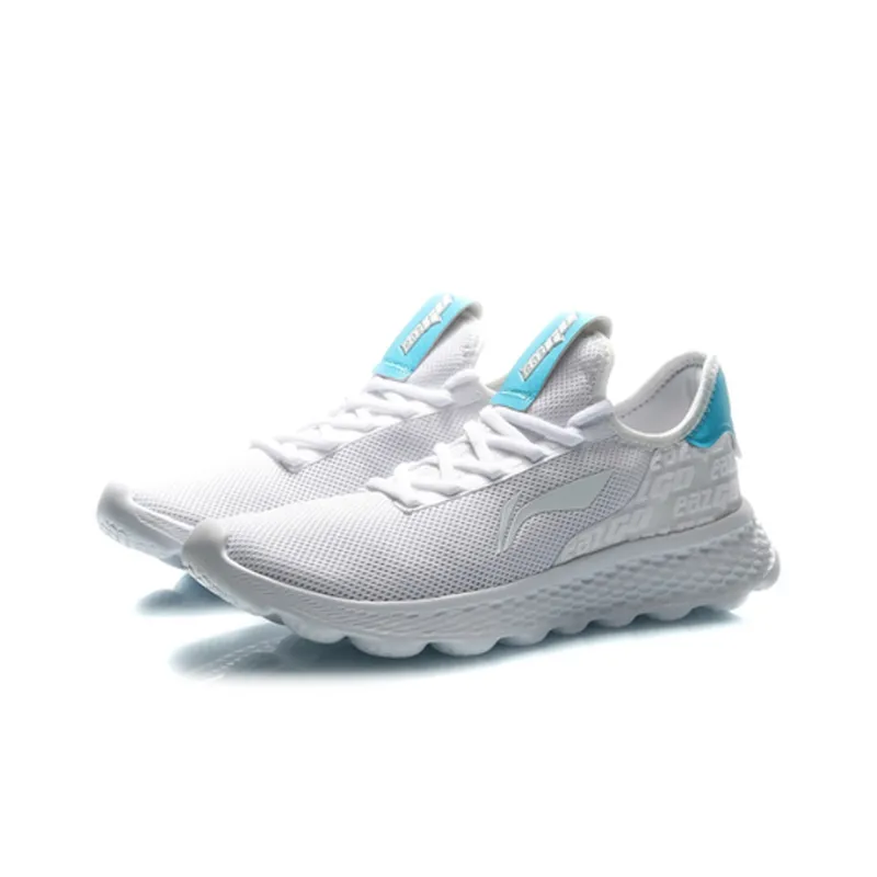 LiNing EazGo Non-slip Lightweight Low-Top Casual Shoes Unisex White-2